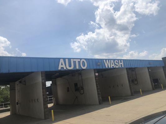 Car washing bays