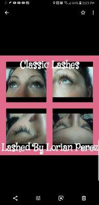 Classic Eyelash extensions