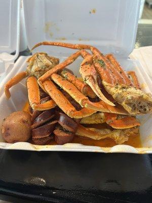 Crab leg box