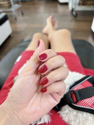 Love my red nails