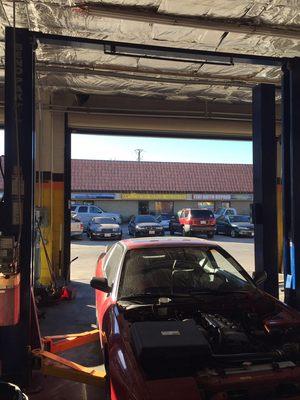 Nissan getting the proper repairs to pass smog check. We do complete smog testing, diagnostics and repairs. All makes and models.