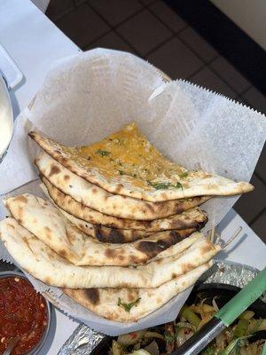 Garlic Cheese Naan