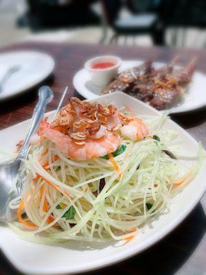 Shrimp Papaya Salad