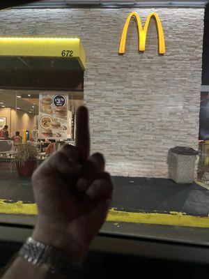 McDonald's sadly