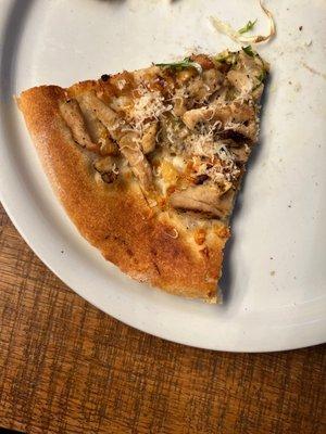 Roasted Garlic Chicken Pizza