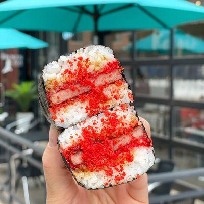 Flaming Hot Cheetos Musubi!!