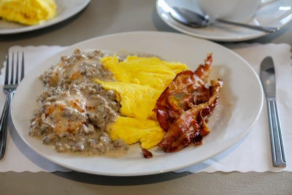 Biscuits N Sausage Gravy