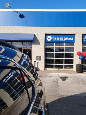 False advertising oil change price.