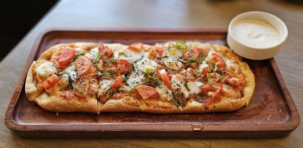 Margarita Flatbread $10 Happy Hour