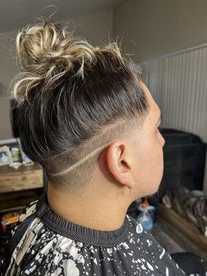 Low fade w/ Part