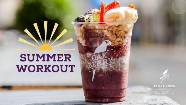 Revitalize this summer! Hydrating acai bowls, rich in antioxidants, topped with fresh fruits. Refuel after workouts.