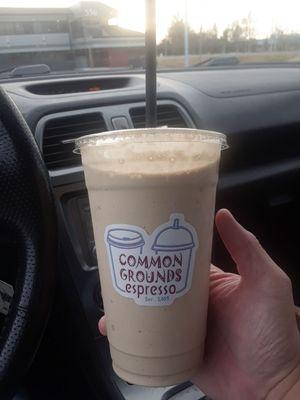 White Wonder Frappe from the Keto menu!