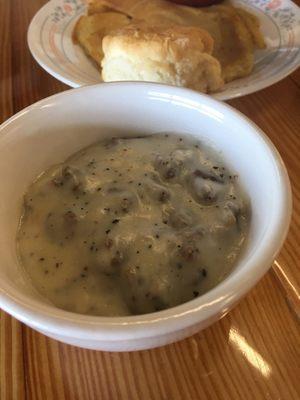 Biscuits and gravy!