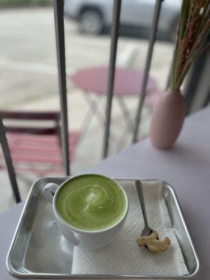 Macha latte