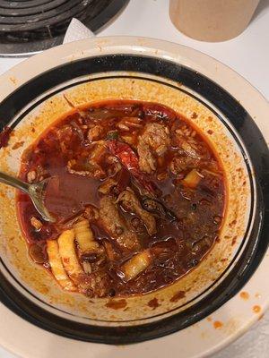 Hot Chili Oil Beef