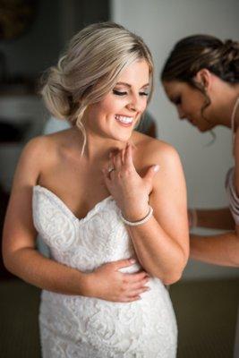 Bridal hair & makeup