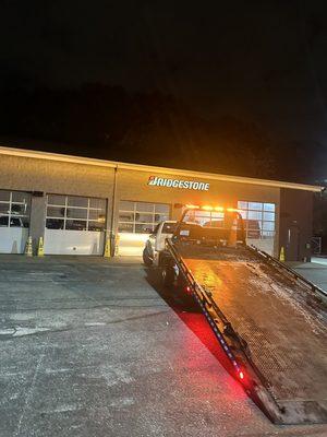 Flatbed tow available