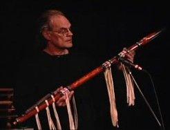 Tommy Lee, Native American Flute maker and Grammy-nominated artist sometimes plays for our classes.