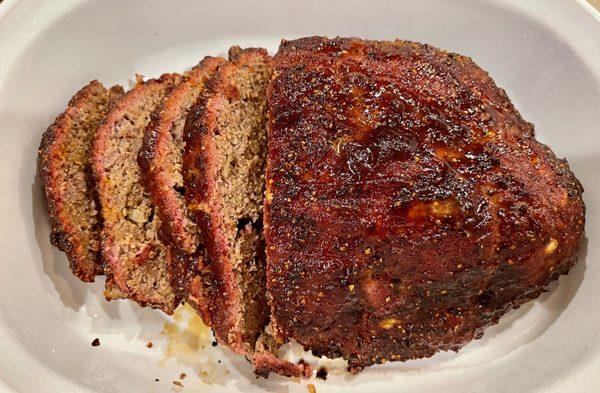 No better ground beef for our smoked meatloaf!