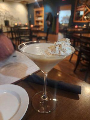 Creme brulee martini