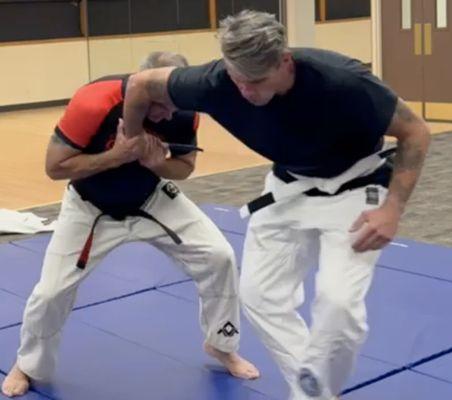 Lakewood Jiu Jitsu Academy knife defense class