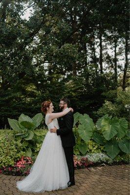 Our wedding at the Botanical Garden's, Fort Wayne, IN