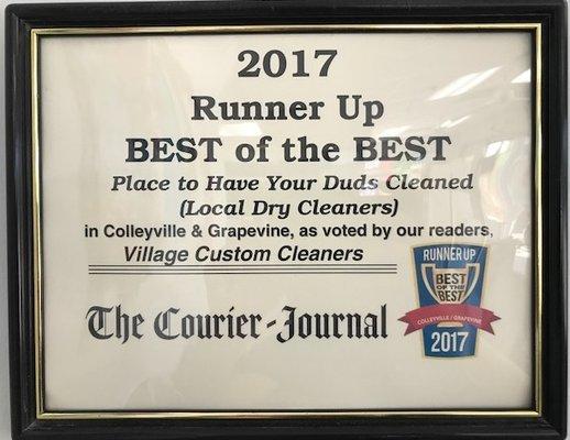 Voted By Star-Telegram 2017