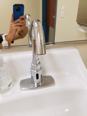 New install - Hands free faucet