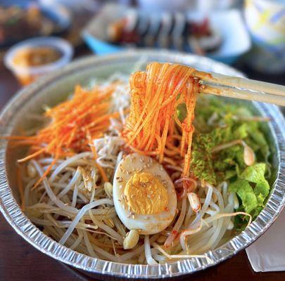 Jjolmyeon: Cold Chewy Noodle Salad | $13.99