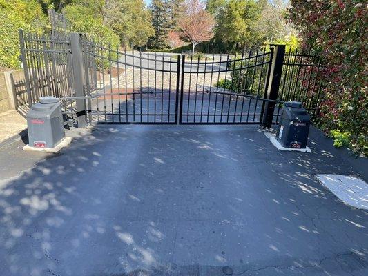 New 2 automatic gate install San Jose CA