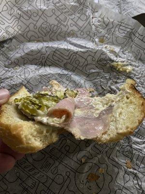 This was my first Cuban for a pub sub.  Is this supposed to be what it looks like