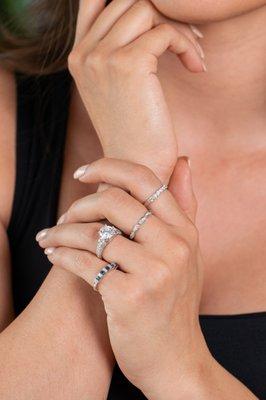 We have many different styles of rings and wedding bands! Call us today for a free consultation 808-946-4332