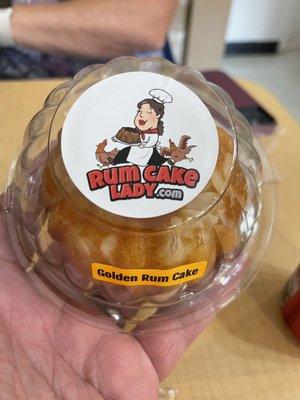 Rum Cake Lady Cuban Food Cafe