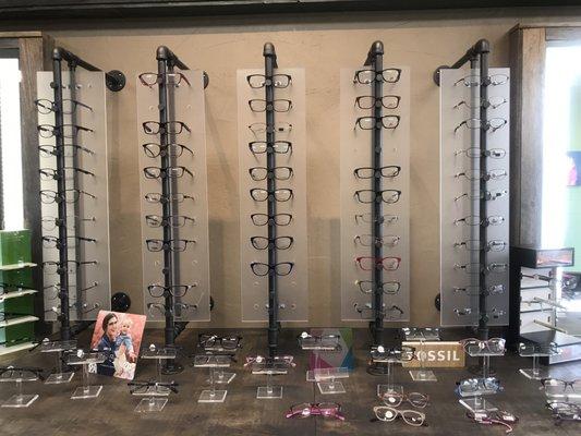 Largest selection of kids glasses. And Frank truly cares about getting the right fit customized for your child !!