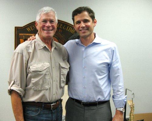 Father & Son owners, Les & Greg Bauer