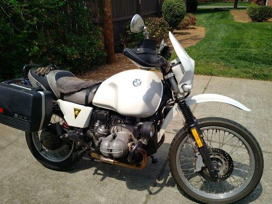 83 BMW R80G/S custom build