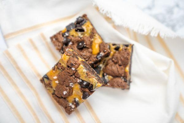 The Chocolate Caramel Brownie is One of Our Most Popular Brownies & We Do It In An Espresso Version Too!