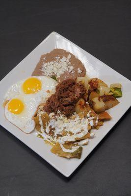 Chilaquiles Verdes or Rojos