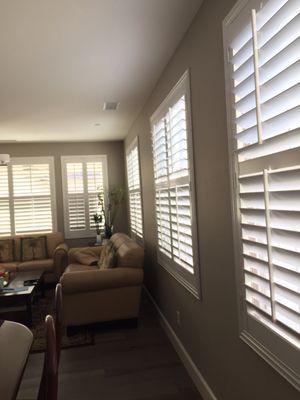 My new plantation shutters from EJ's Home Improvement