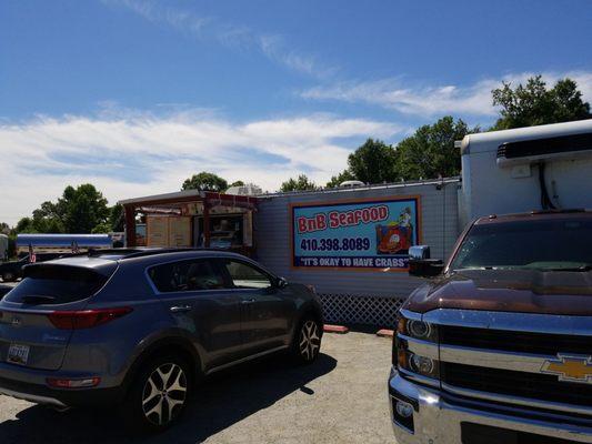 Food truck fantastic seafood!