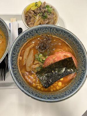 Tomato Ramen & Rice