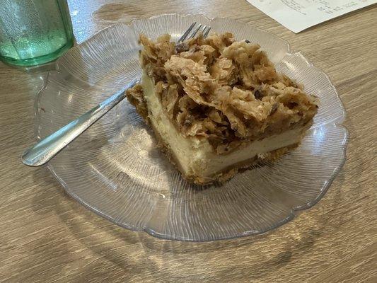 Baklava Cheesecake! 4/5 Stars!