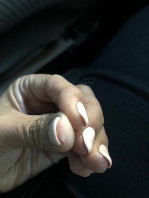 Leftover nail polished