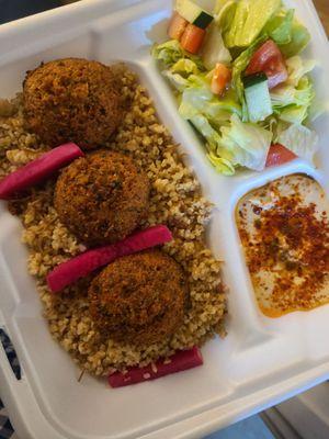 Falafel plate