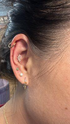 Ear piercing