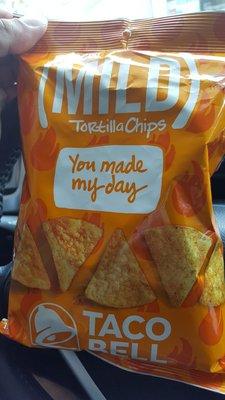 Lets try the new Taco Bell Chips...