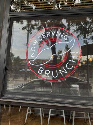 Brunch sign