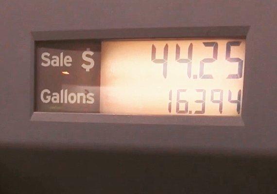 That is the proof we overpaid on gas.