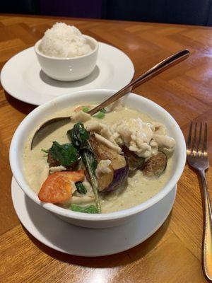 Green Curry with chicken