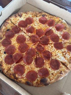 Pepperoni pizza